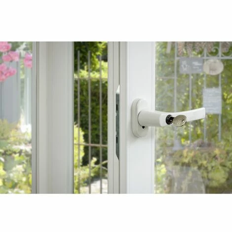 THIRARD - Béquille De Crémone De Fenêtre à Clé, Carré 7mm, Blanc (ral 9010), 2 Clés 4 THIRARD - Béquille De Crémone De Fenêtre à Clé, Carré 7mm, Blanc (ral 9010), 2 Clés – Image 2