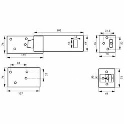 THIRARD - Porte Cadenas Renforcé, Noir -THIRARD Soldes 10377564 3