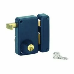 THIRARD Serrure à Cylindre - ø23 - 5 Goupilles - Epoxy Noir - Gauche