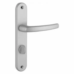 THIRARD - Ensemble De Poignées Pour Salle De Bain/toilette Sultane à Condamnation, Carré 7mm, Entr'axes 195mm, Argent