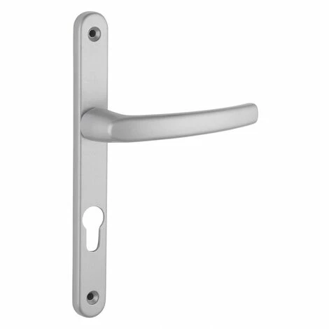 THIRARD - Ensemble De Poignées Pour Porte D'entrée Palière Sultane Trou De Cylindre, Carré 7mm, Entr'axes 195mm, Argent 4 THIRARD - Ensemble De Poignées Pour Porte D'entrée Palière Sultane Trou De Cylindre, Carré 7mm, Entr'axes 195mm, Argent – Image 2