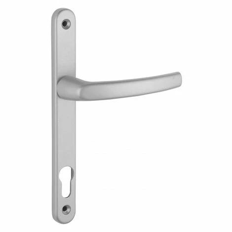 THIRARD - Ensemble De Poignées Pour Porte D'entrée Palière Sultane Trou De Cylindre, Carré 8mm, Entr'axes 195mm, Argent 4 THIRARD - Ensemble De Poignées Pour Porte D'entrée Palière Sultane Trou De Cylindre, Carré 8mm, Entr'axes 195mm, Argent – Image 2