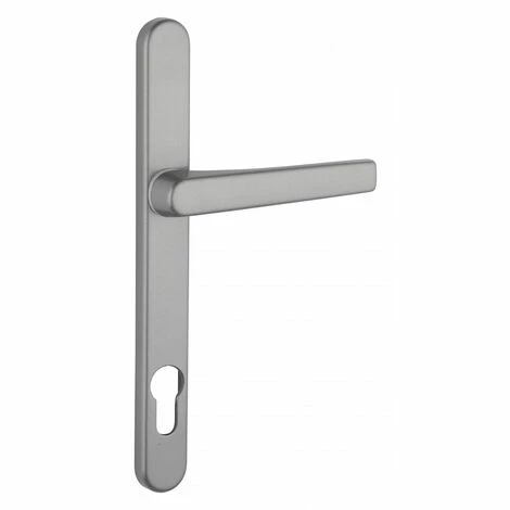 THIRARD - Ensemble De Poignées Pour Porte D'entrée Sultane Trou De Cylindre, Carré 8mm, Entr'axes 195mm, Saillie Réduite, Gris 3 THIRARD - Ensemble De Poignées Pour Porte D'entrée Sultane Trou De Cylindre, Carré 8mm, Entr'axes 195mm, Saillie Réduite, Gris