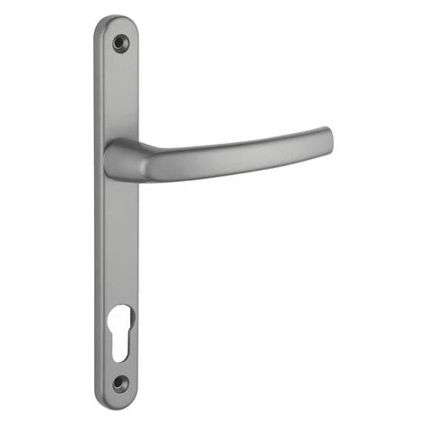 THIRARD - Ensemble De Poignées Pour Porte D'entrée Sultane Trou De Cylindre, Carré 8mm, Entr'axes 195mm, Saillie Réduite, Gris 4 THIRARD - Ensemble De Poignées Pour Porte D'entrée Sultane Trou De Cylindre, Carré 8mm, Entr'axes 195mm, Saillie Réduite, Gris – Image 2