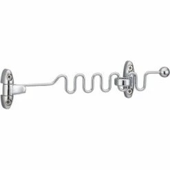 Entrebailleur De Fenêtre Serpentin - Décor : Chromé - Matériau : Acier - THIRARD