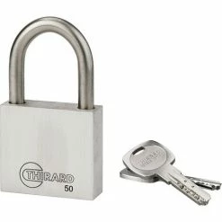 Cadenas Inox Transit2 - Hauteur Anse : 37 Mm - Largeur : 50 Mm - THIRARD
