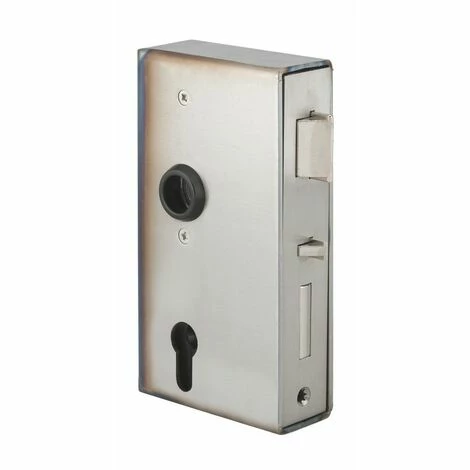 THIRARD - Boitier De Serrure Verticale à Souder Double Entrée à Fouillot Pour Portail, Gauche, Axe 60mm, 94x173mm, Tube 40mm 3 THIRARD - Boitier De Serrure Verticale à Souder Double Entrée à Fouillot Pour Portail, Gauche, Axe 60mm, 94x173mm, Tube 40mm