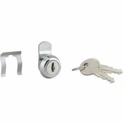 THIRARD - Batteuse Avec Came Pour Boîte Aux Lettres, Nickel, Longueur 9.7mm, ép.1 à 5,5 Mm Max, 2 Clés -THIRARD Soldes 13957931 2