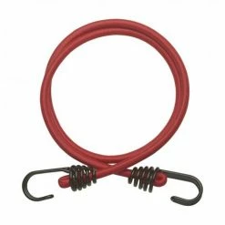 THIRARD - Lot De 2 Tendeurs En Caoutchouc à Crochets, 8mmx1m, Rouge