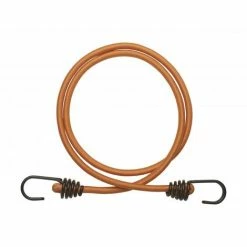 THIRARD - Lot De 2 Tendeurs En Caoutchouc à Crochets, 8mmx1.2m, Orange