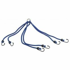 THIRARD - Tendeur Pieuvre En Caoutchouc à Crochets, 8mmx80cm, Bleu