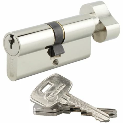 Cylindre Profil Européen à Bouton HG6 THIRARD 35x45 Mm + 3 Clés - 083546 3 Cylindre Profil Européen à Bouton HG6 THIRARD 35x45 Mm + 3 Clés - 083546