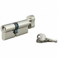 Cylindre Profile Serie Eco Nickele Bouton Double 30 X 30 - 3cles - THIRARD