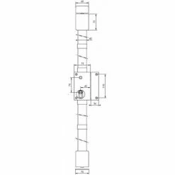 Thirard - Serrure TARGA Blanche CP 5 Goupilles à Tirage 75 X 130 Mm Gauche Avec 4 Clés -THIRARD Soldes 15889860 2
