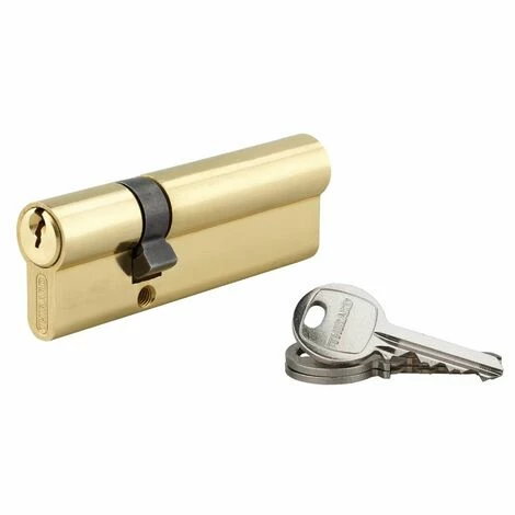 THIRARD - Cylindre à Clé Crantée 30 X 65 Mm Laitonné 3 Clés 3 THIRARD - Cylindre à Clé Crantée 30 X 65 Mm Laitonné 3 Clés