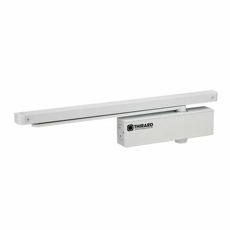 THIRARD - Ferme-porte Hydraulique Design Réversible Blanc Avec Bras Coulisse Antivandalisme Force 3 3 THIRARD - Ferme-porte Hydraulique Design Réversible Blanc Avec Bras Coulisse Antivandalisme Force 3