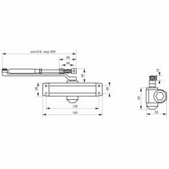 THIRARD - Ferme Porte Hydraulique Eco - 30 Kg -THIRARD Soldes 17849733 2
