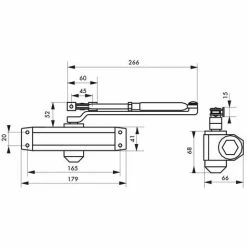 THIRARD - Ferme-porte Hydraulique Réversible Blanc Force 3 5 THIRARD - Ferme-porte Hydraulique Réversible Blanc Force 3 -THIRARD Soldes 17849782 2