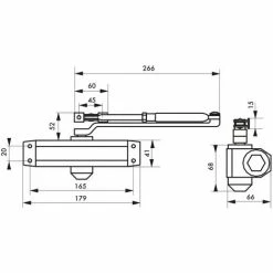 THIRARD - Ferme-porte Hydraulique Réversible Noir Force 3 5 THIRARD - Ferme-porte Hydraulique Réversible Noir Force 3 -THIRARD Soldes 17849784 2