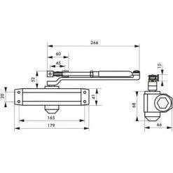 THIRARD - Ferme-porte Hydraulique Réversible Argent Force 3 5 THIRARD - Ferme-porte Hydraulique Réversible Argent Force 3 -THIRARD Soldes 17849786 2