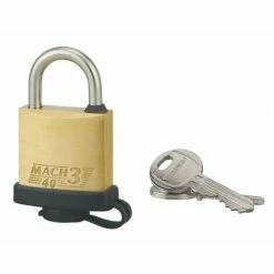 THIRARD - Cadenas à Clé MACH 3 Bumper 40 Mm