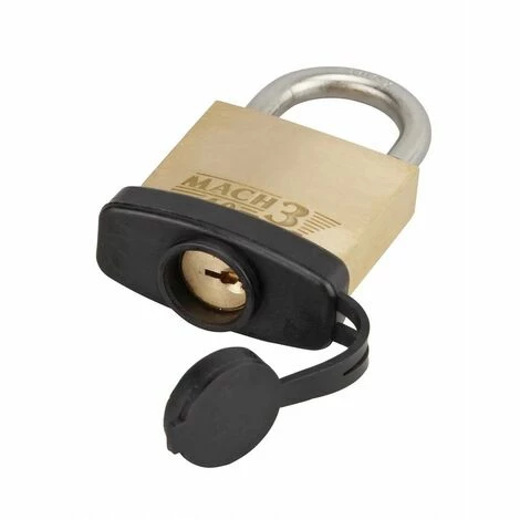 THIRARD - Cadenas à Clé MACH 3 Bumper 40 Mm 4 THIRARD - Cadenas à Clé MACH 3 Bumper 40 Mm – Image 2