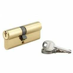 THIRARD - Cylindre 35 X 45 Mm 3 Clés Avec Vis De 45 Mm Laitonné