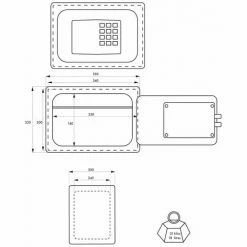 THIRARD - Coffre-fort RAMBURES 1 - 2 Pênes 5 THIRARD - Coffre-fort RAMBURES 1 - 2 Pênes -THIRARD Soldes 17850733 2