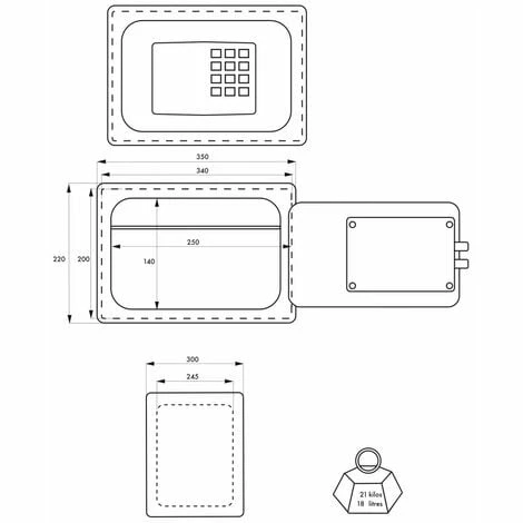 THIRARD - Coffre-fort RAMBURES 1 - 2 Pênes 4 THIRARD - Coffre-fort RAMBURES 1 - 2 Pênes – Image 2