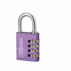THIRARD - Cadenas à Clé TYPE 1 Aluminium Code 40 Mm Violet