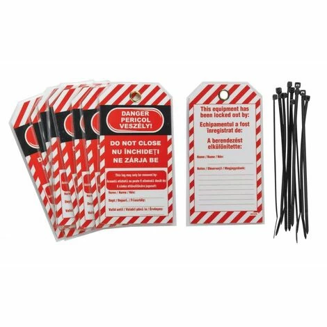 THIRARD - Lot De 10 étiquettes "danger - Ne Pas Fermer" Langue Gb/ro/hu 3 THIRARD - Lot De 10 étiquettes "danger - Ne Pas Fermer" Langue Gb/ro/hu