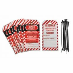 THIRARD - Lot De 10 étiquettes "danger - Ne Pas Mettre En Marche En Cours D'entretien" Langue Gb/ro/hu