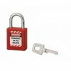 THIRARD - Cadenas De Consignation LOTO Lockout Tagout 40 Mm Anse Acier Ø 6 X 25 Mm Rouge -THIRARD Soldes 17850806 1