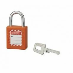 THIRARD - Cadenas De Consignation LOTO Lockout Tagout 40 Mm Anse Acier Ø 6 X 25 Mm Orange -THIRARD Soldes 17850807 2