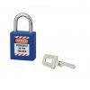 THIRARD - Cadenas De Consignation LOTO Lockout Tagout 40 Mm Anse Acier Ø 6 X 25 Mm Bleu -THIRARD Soldes 17850813 1