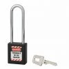 THIRARD - Cadenas De Consignation LOTO Lockout Tagout 40 Mm Anse Acier Ø 6 X 76 Mm Noir -THIRARD Soldes 17850832 1