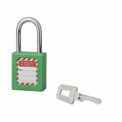 THIRARD - Cadenas De Consignation LOTO Lockout Tagout 40 Mm Anse Acier Ø 6 X 38 Mm Vert -THIRARD Soldes 17850838 2