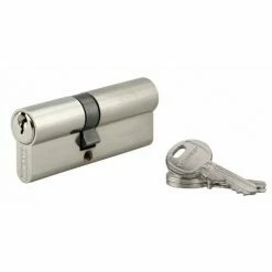 THIRARD - Cylindre 35 X 45 Mm 3 Clés Nickelé