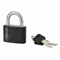 THIRARD - Cadenas à Clé TYPE 1 Aluminium Color 50 Mm Noir