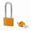 THIRARD - Cadenas à Clé TYPE 1 Aluminium Color 40 Mm Anse 1/2 Haute Orange -THIRARD Soldes 17851168 1
