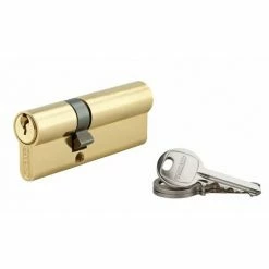 THIRARD - Cylindre à Clé Crantée 30 X 50 Mm Laitonné 3 Clés