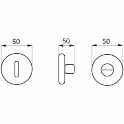 THIRARD - Paire De Rosaces Shark, Condamnation, Nickelé Brossé -THIRARD Soldes 18034782 2