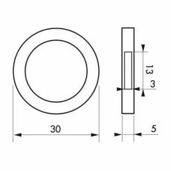 THIRARD - Anneau De Clé Jaune -THIRARD Soldes 18573892 3