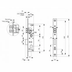 THIRARD - Boîtier Serrure à Cylindre Axe 21 L 36 Entr'axe 70 5 THIRARD - Boîtier Serrure à Cylindre Axe 21 L 36 Entr'axe 70 -THIRARD Soldes 18574043 2