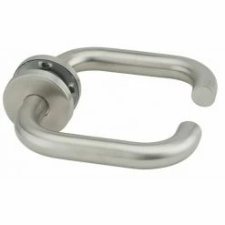 THIRARD - Paire De Béquilles Pour Porte, Carré 7mm, Aspect Inox, Vis De Fixation Invisible