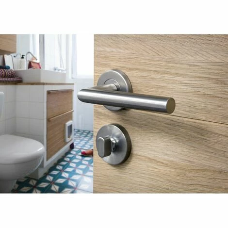 THIRARD - Paire De Béquilles Pour Porte, Inox, Carré 7mm 4 THIRARD - Paire De Béquilles Pour Porte, Inox, Carré 7mm – Image 2