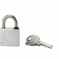 THIRARD - Cadenas à Clé Type 1, Laiton, Extérieur, Anse Inox, 30mm, 2 Clés