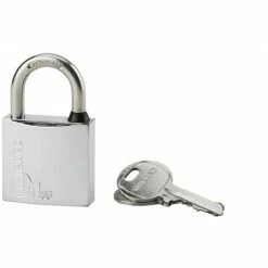 THIRARD - Cadenas à Clé Type 1, Laiton, Extérieur, Anse Inox, 35mm, 2 Clés