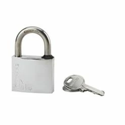 THIRARD - Cadenas à Clé Type 1, Laiton, Extérieur, Anse Inox, 45mm, 2 Clés