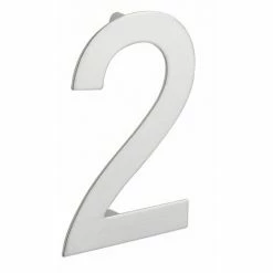 THIRARD - Chiffre 2 à Visser, Inox, H.100mm